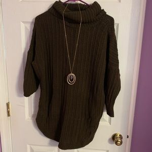 super comfy sweater dress and tunic